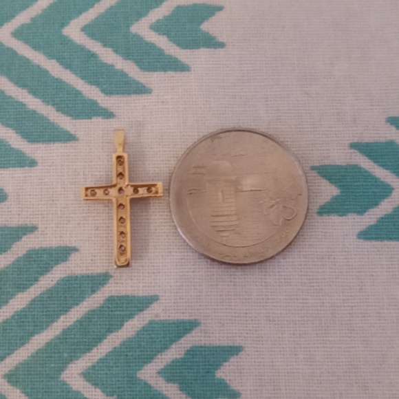 Cross Pendant 14kt New - Picture 3 of 4